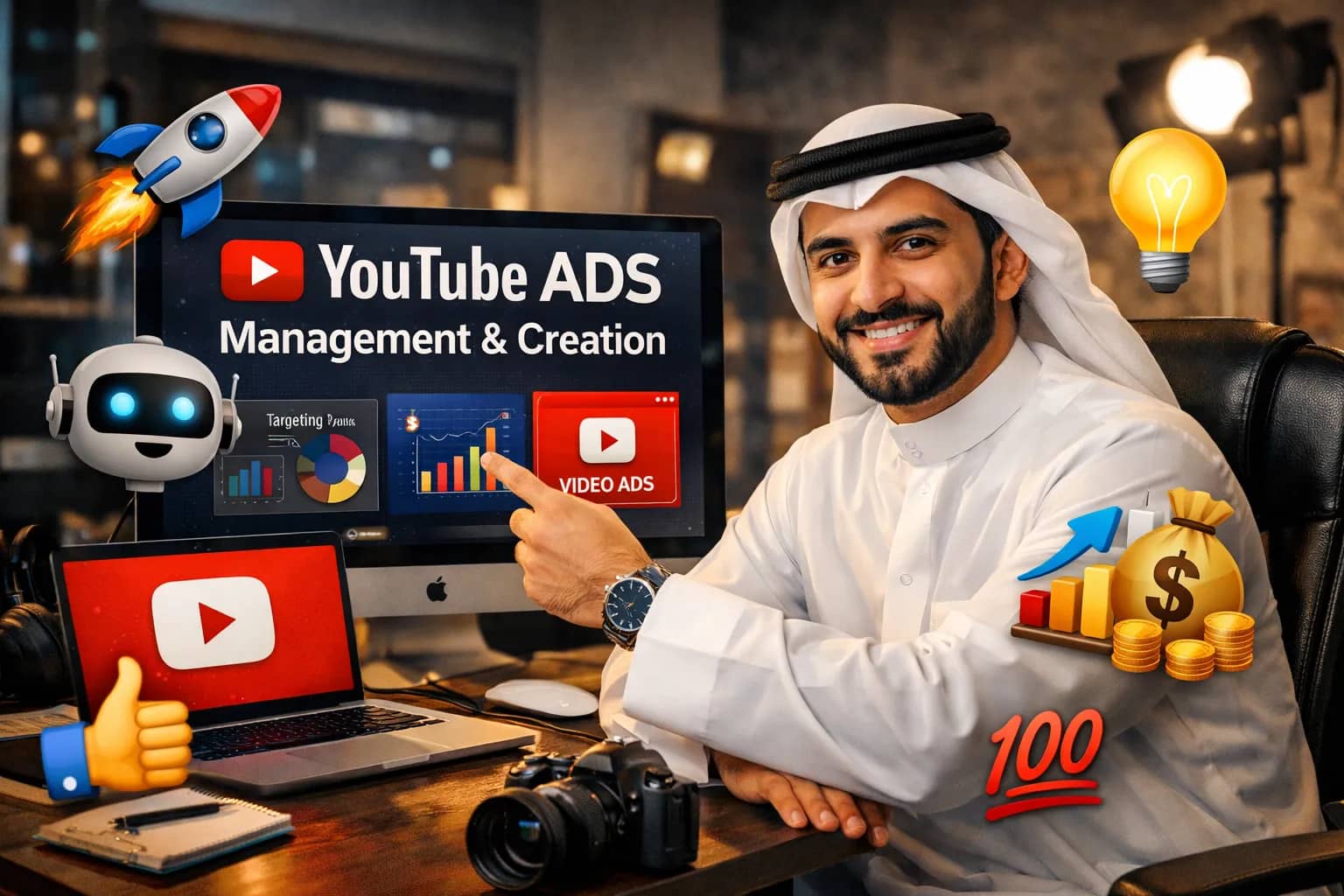 YouTube Ads Creation & Management | Visual Reach to Billions of Viewers