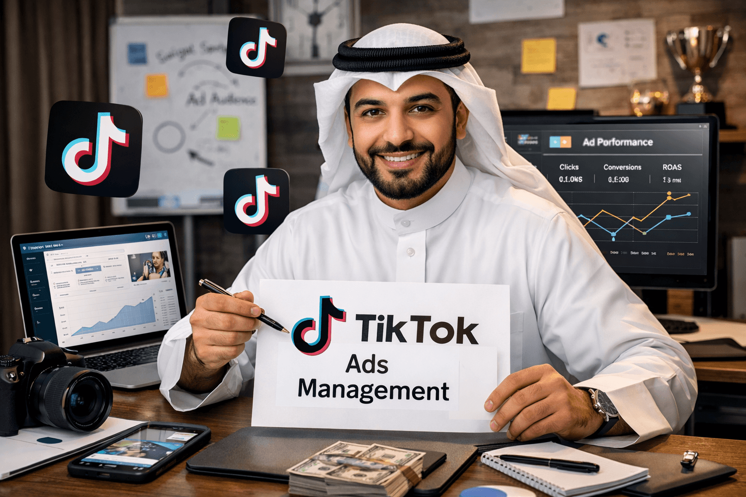TikTok Ads Hero BG