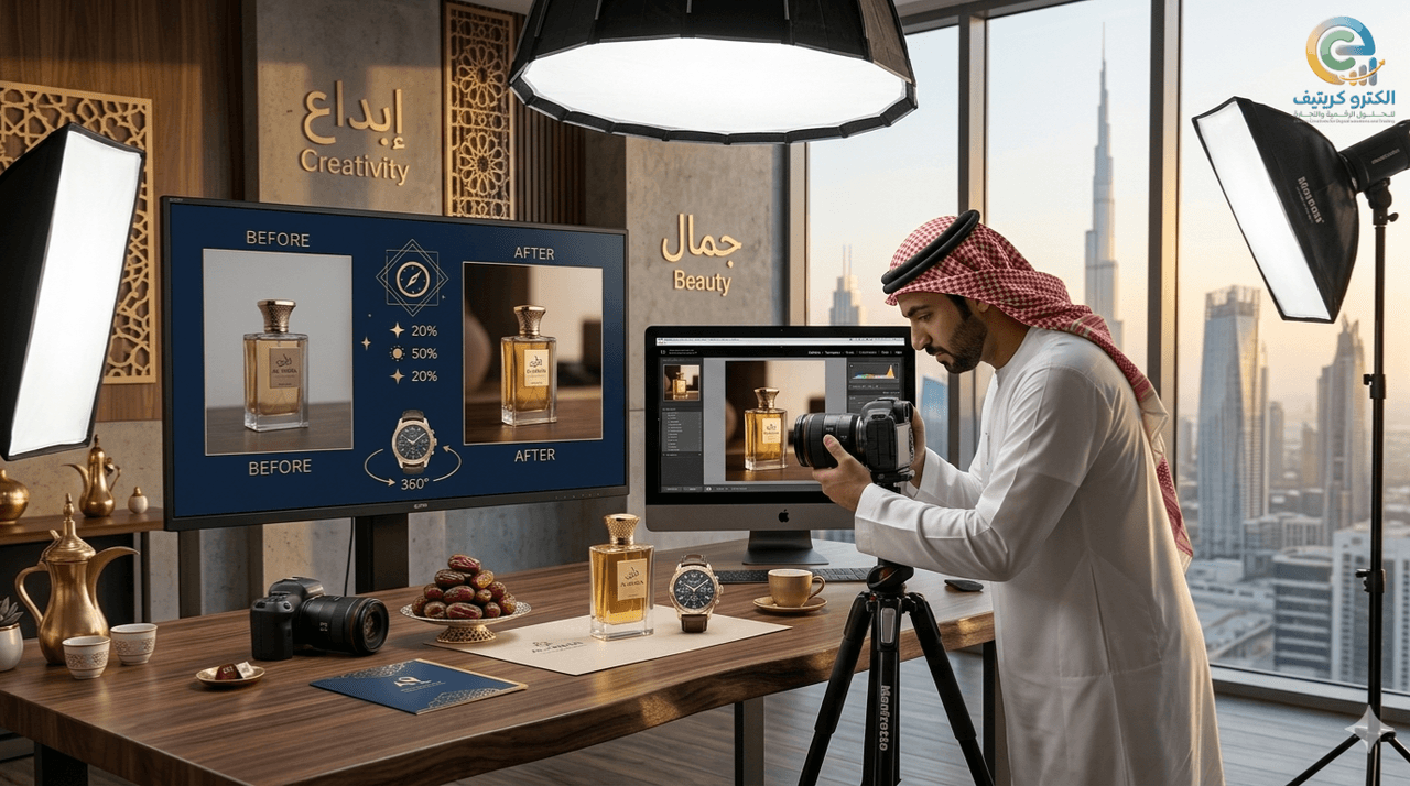 تصوير منتجات احترافي - علامتك التجارية بأفضل صورة